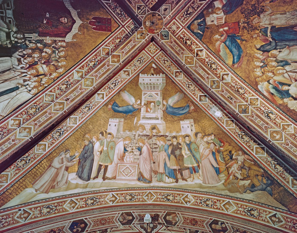 İffet Alegorisi, c.1330 by Giotto di Bondone