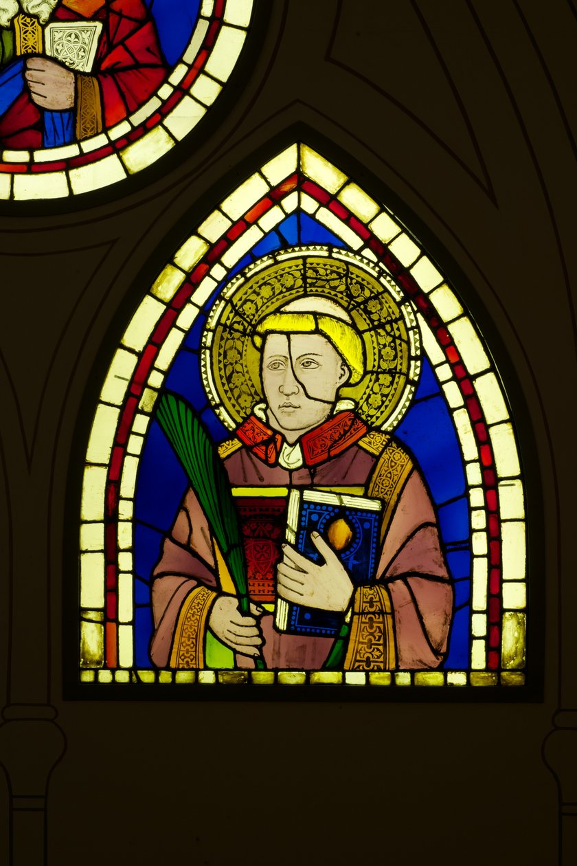 Deacon (vitray) by Giotto di Bondone