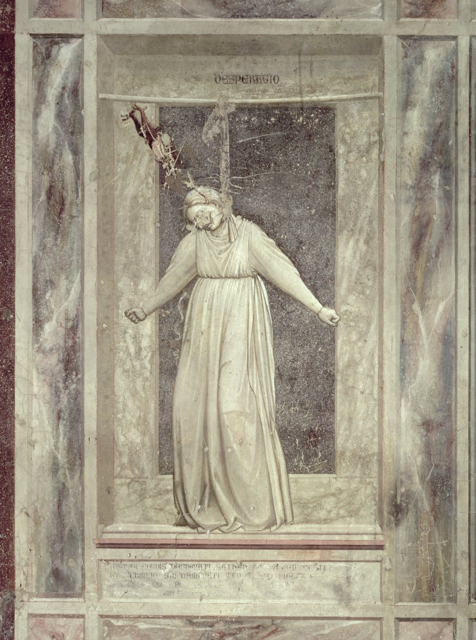 Çaresizlik, c.1305 by Giotto di Bondone
