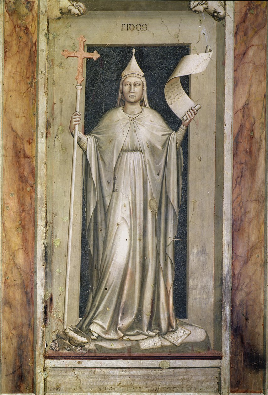 İnanç, c.1305 by Giotto di Bondone