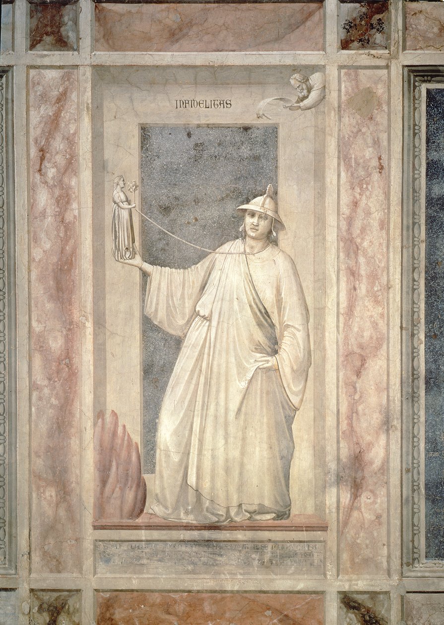 Aldatma, c.1305 by Giotto di Bondone