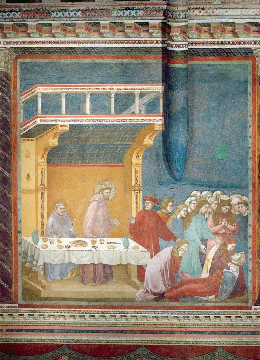 Celano Şövalyesinin Ölümü, 1297-1300 by Giotto di Bondone