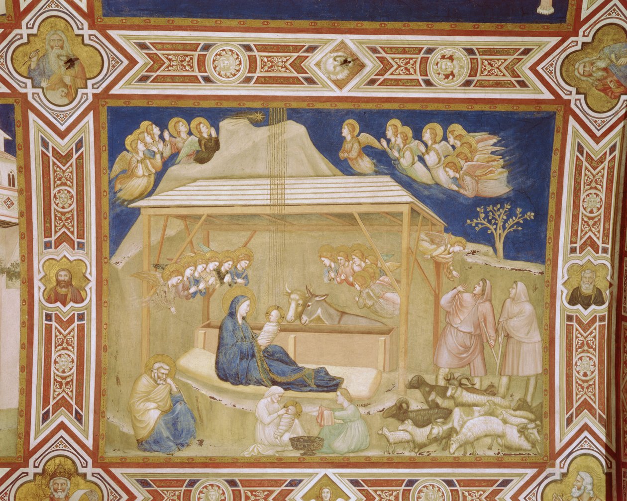 Doğuş by Giotto di Bondone