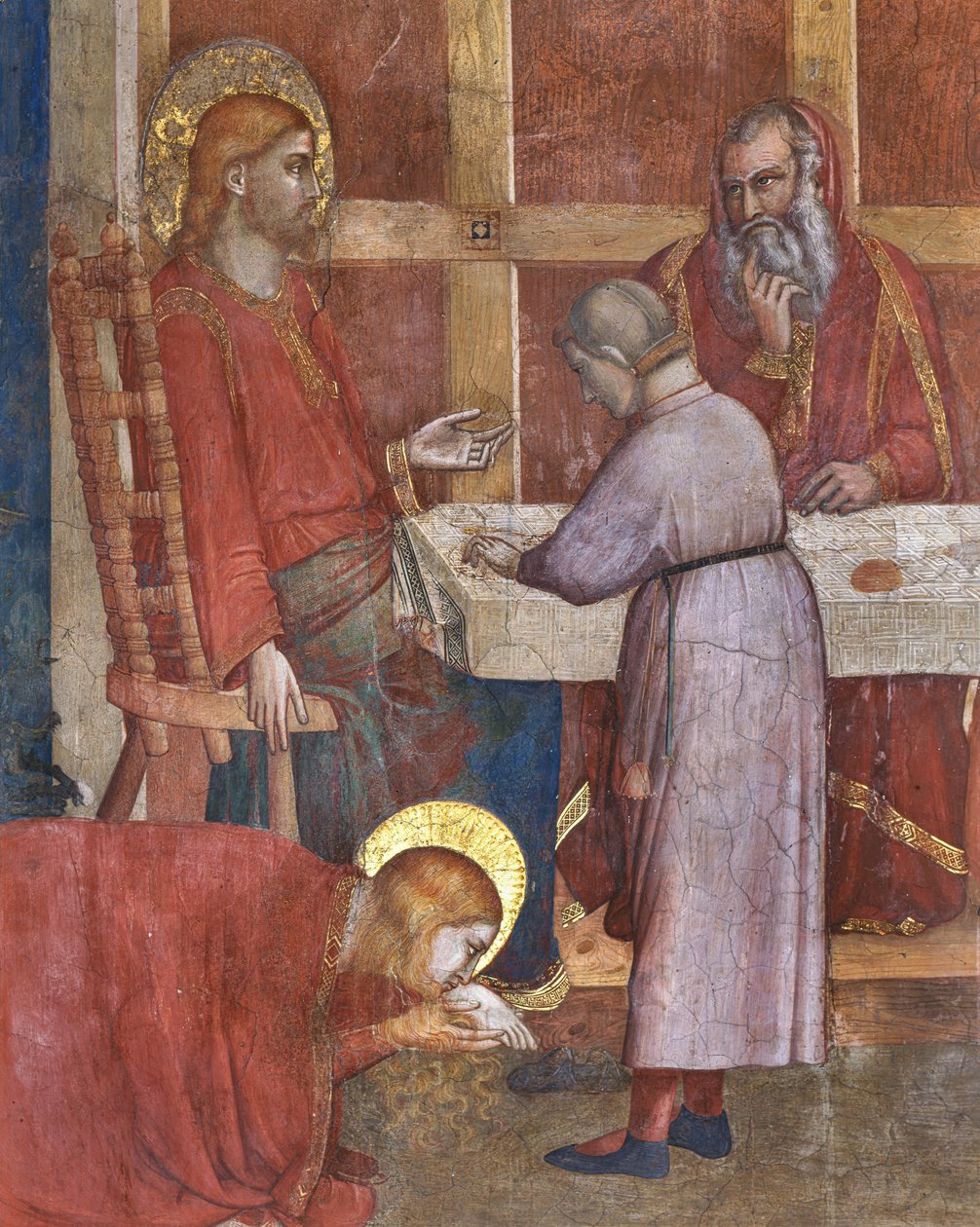 Magdalene Şapeli, batı duvarı: Magdalene