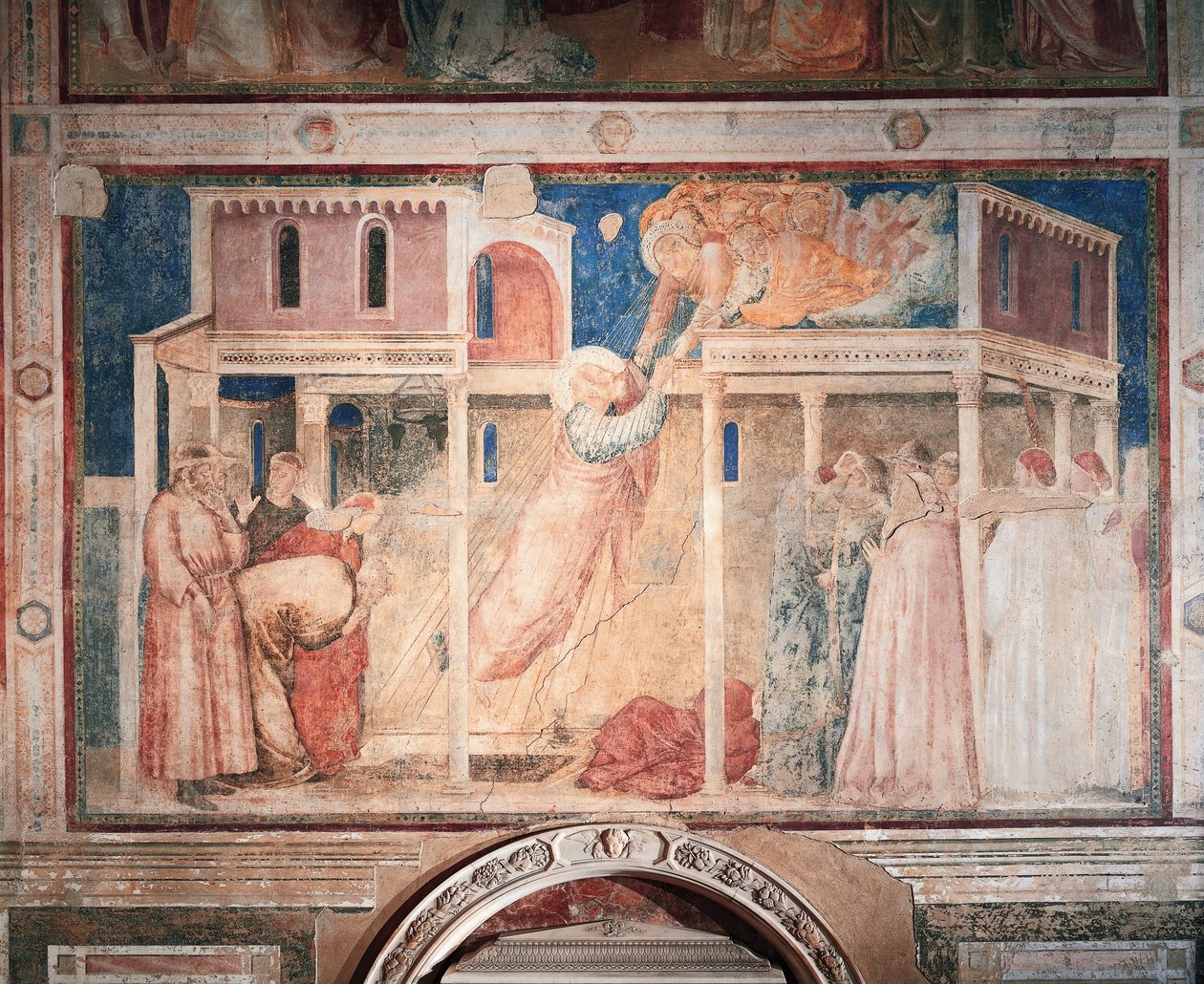 İtalya, Floransa, Kutsal Haç Bazilikası, Peruzzi Şapeli, John Evangelist