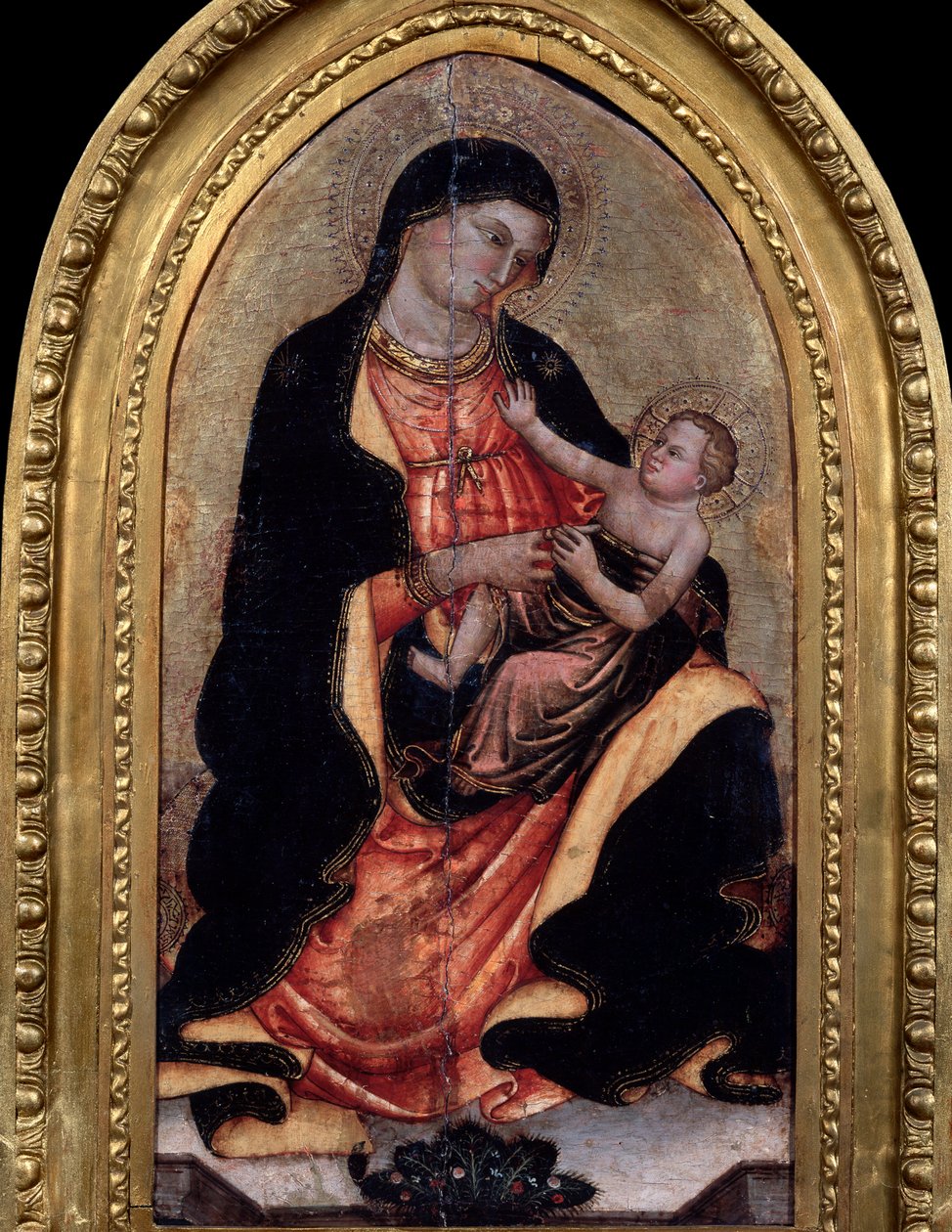 Bakire ve Çocuk, 13. yüzyıl sonu veya 14. yüzyıl by Giotto di Bondone