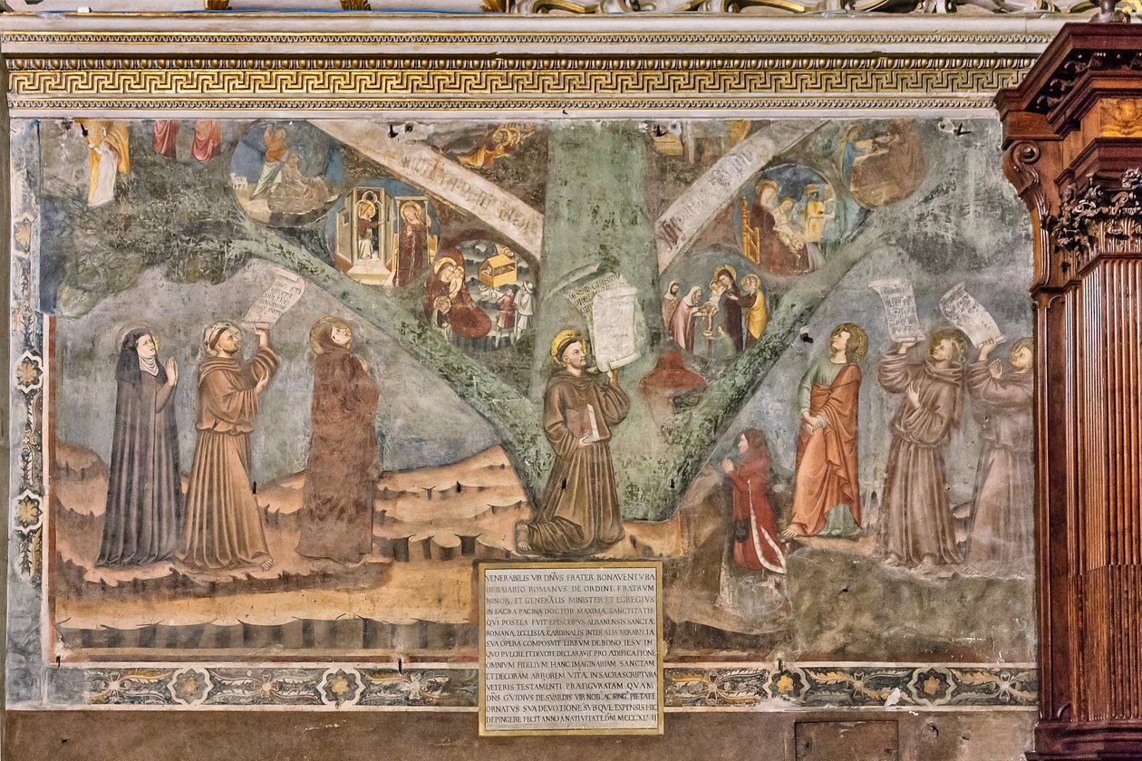 Hayat Ağacı, sağ transept by Giotto di Bondone (style of)