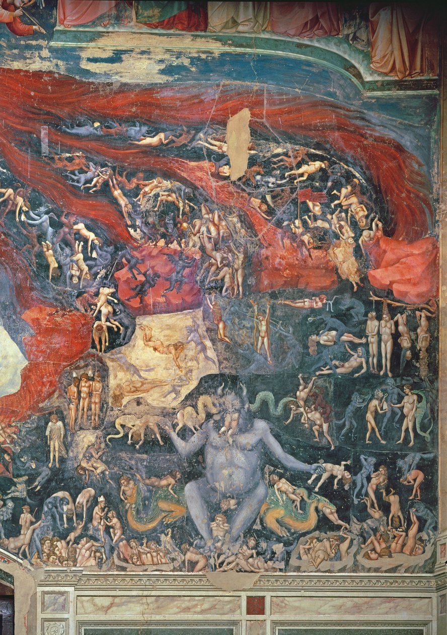 Son Yargı, Cehennemin detayı, 1303-05 (ayrıca bkz. 65227) by Giotto di Bondone