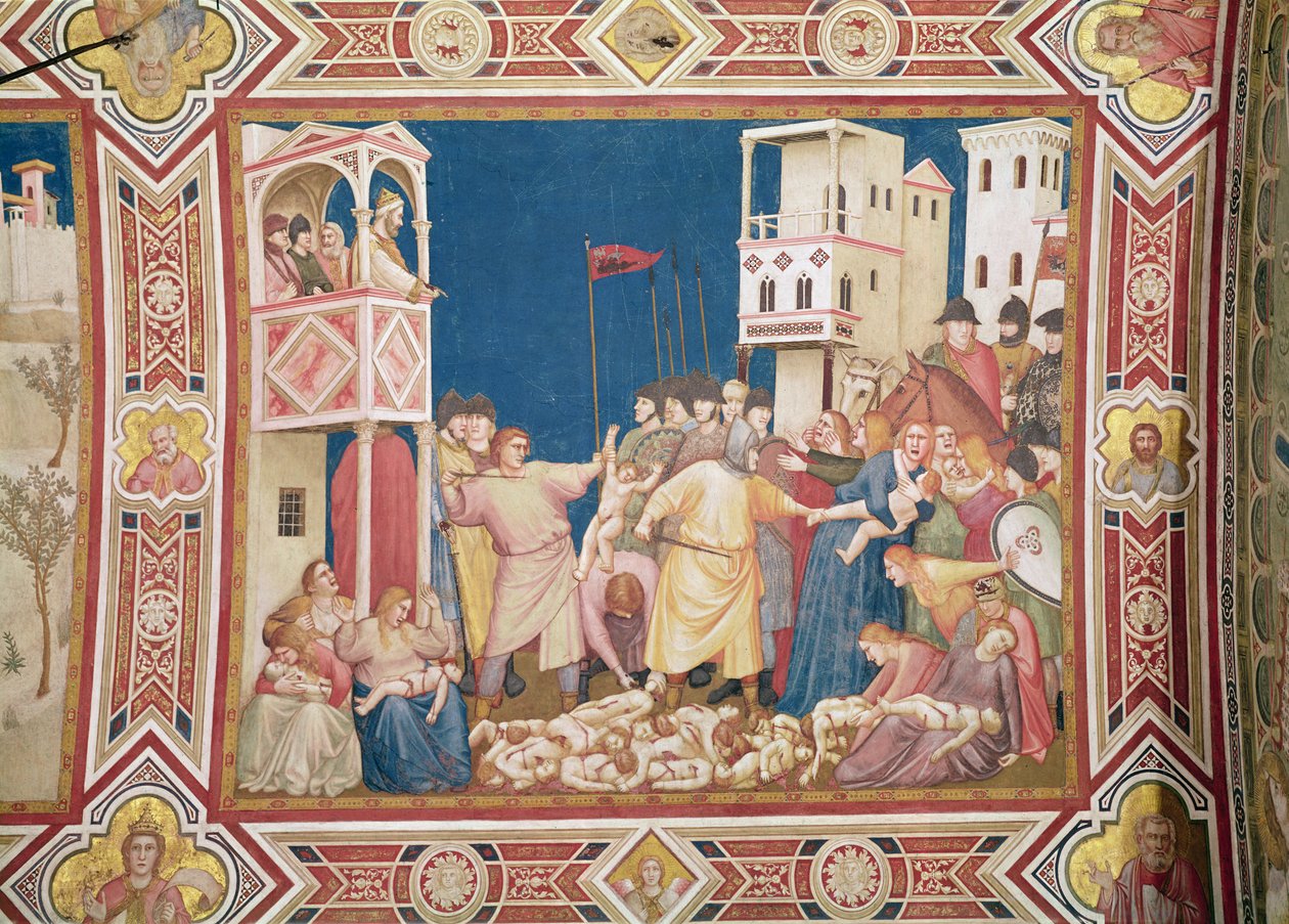 Masumların Katliamı by Giotto di Bondone