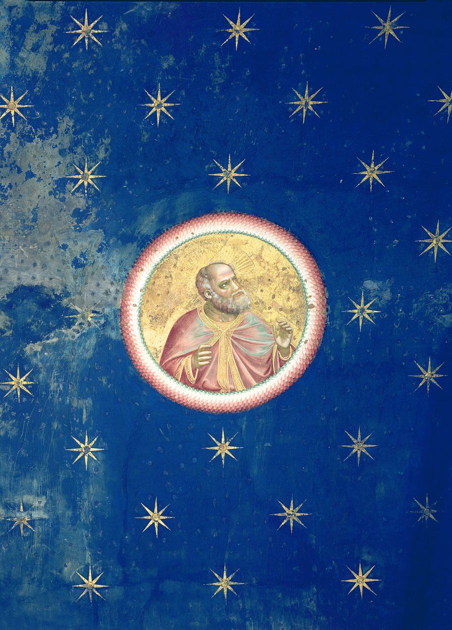 Tavan tonozundan bir Peygamber, c.1305 by Giotto di Bondone