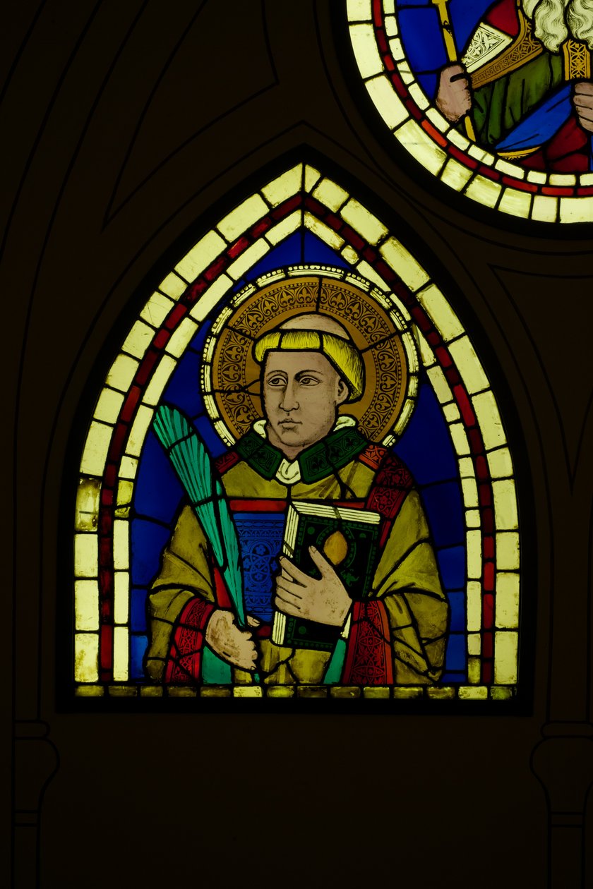 Deacon (vitray) by Giotto di Bondone
