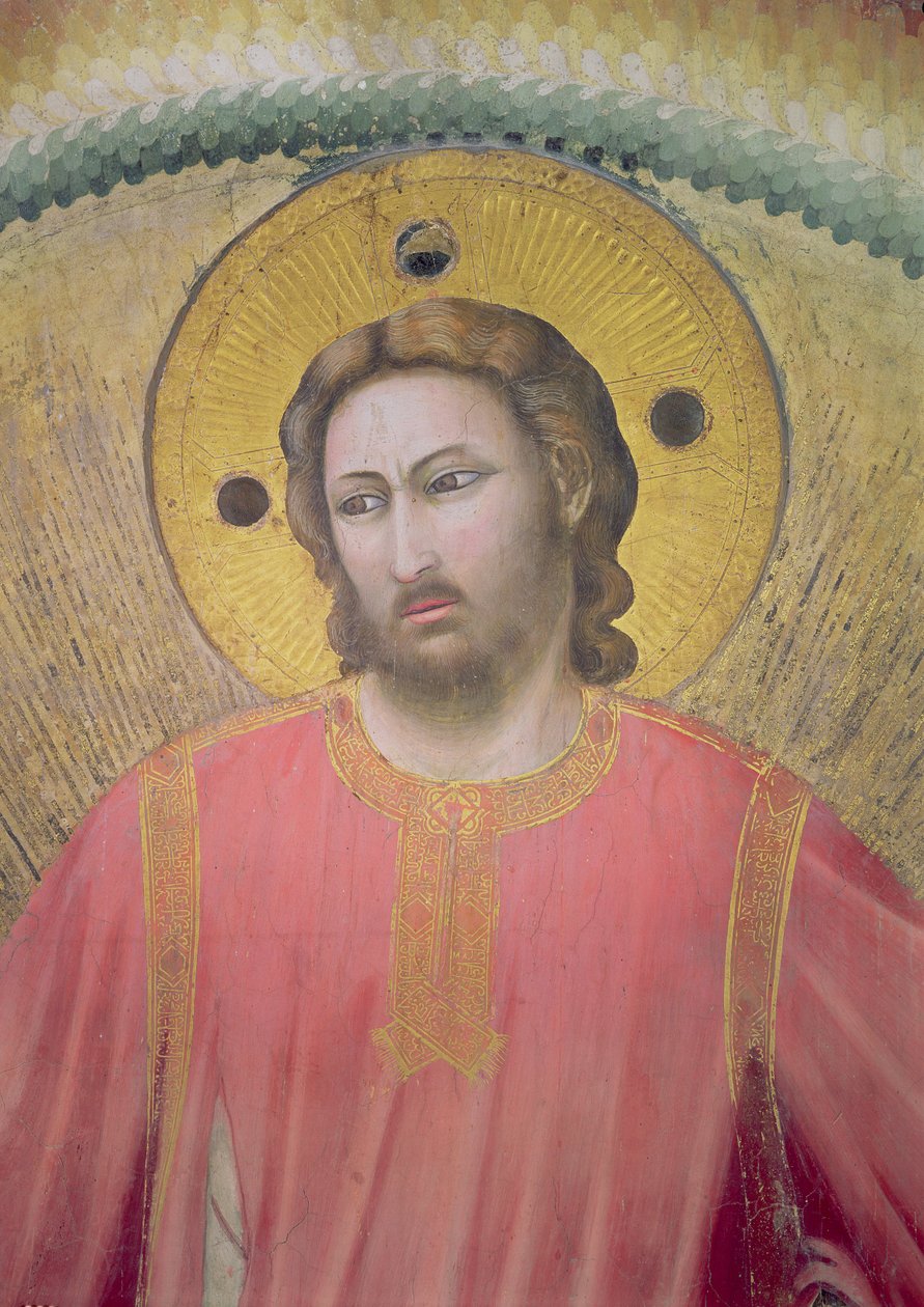 Son Yargı, c.1305 (detay 65227) by Giotto di Bondone