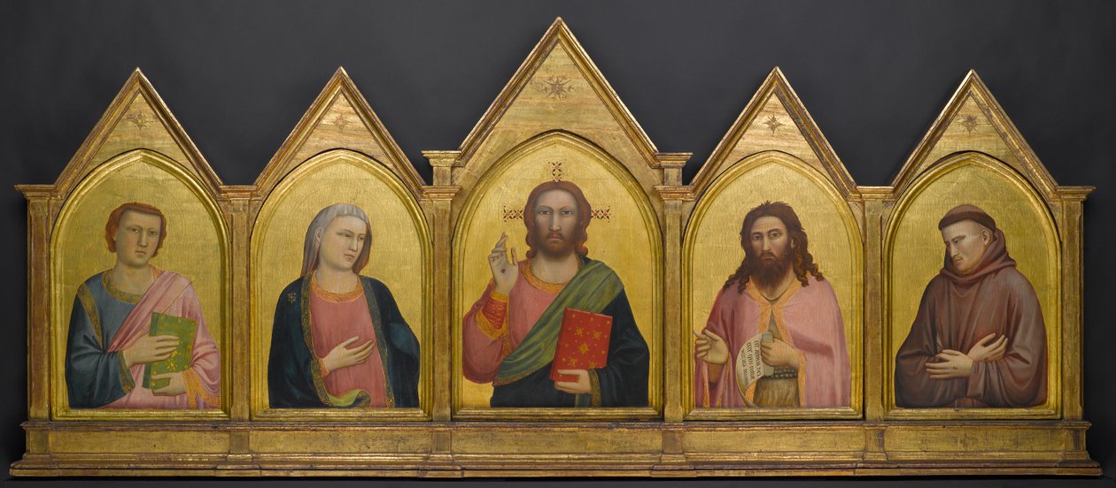 Peruzzi Altarpiece, c.1310-1315 (panelde tempera ve altın varak) by Giotto di Bondone
