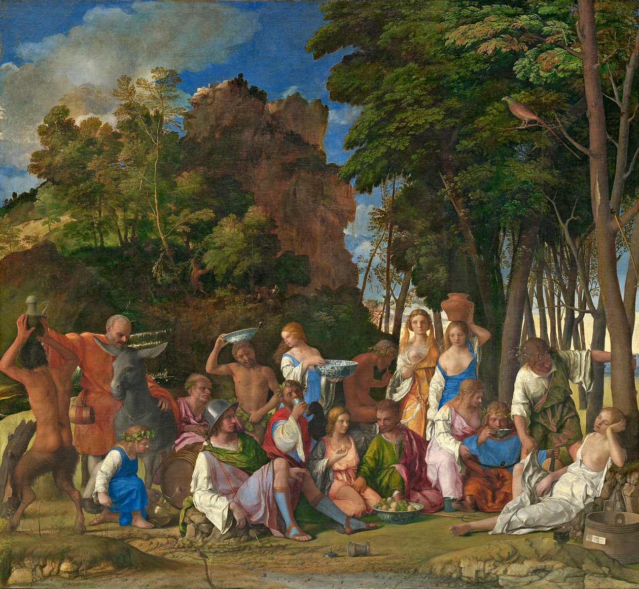 Tanrıların Bayramı, 1514- 29 by Tiziano Vecelli