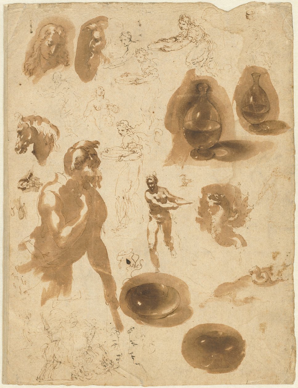 çalışma sayfası by Ambrogio Giovanni Figino
