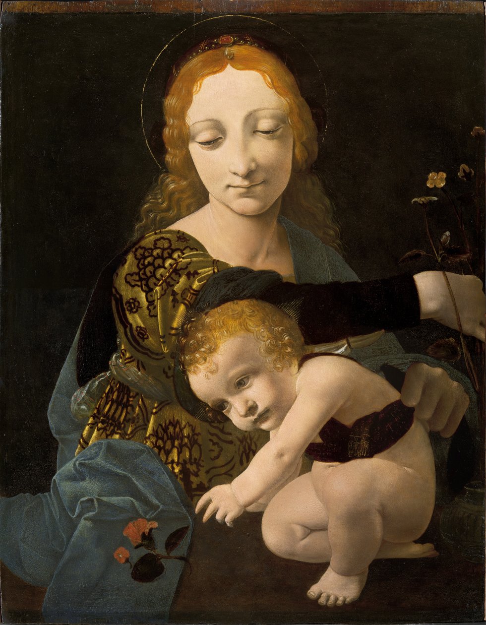 Bakire ve Çocuk (Gülün Madonna