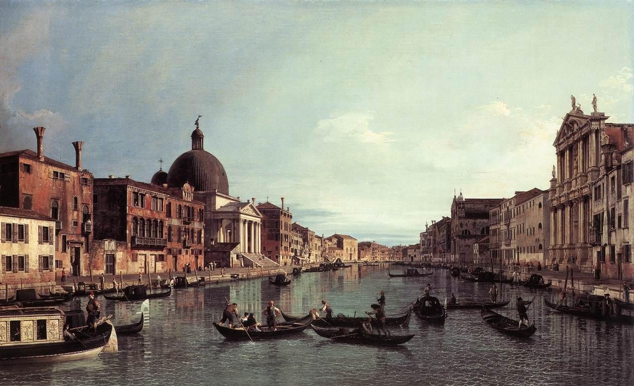 büyük Kanal by Giovanni Antonio Canal