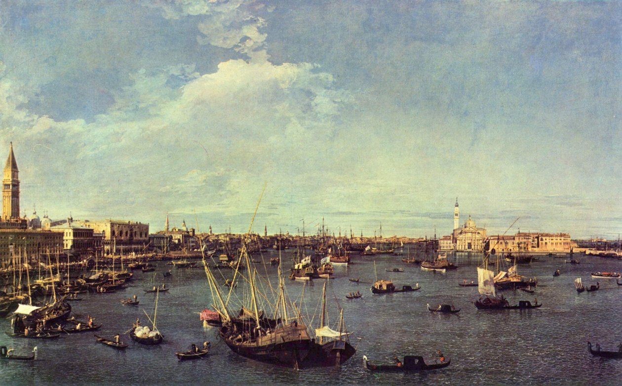 San Marco Limanı by Giovanni Antonio Canal