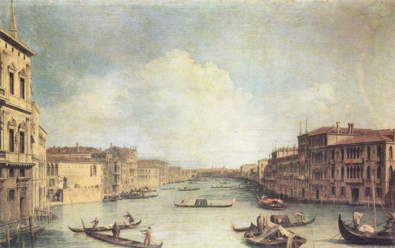 Büyük Kanal by Giovanni Antonio Canal
