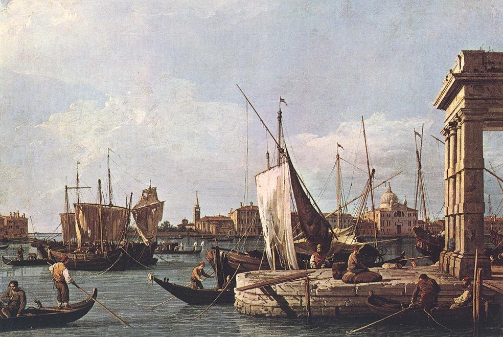 La Punta della Dogana (Özel Nokta) by Giovanni Antonio Canal