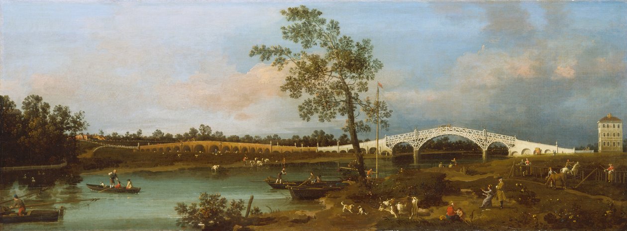 Eski Walton Köprüsü by Giovanni Antonio Canal
