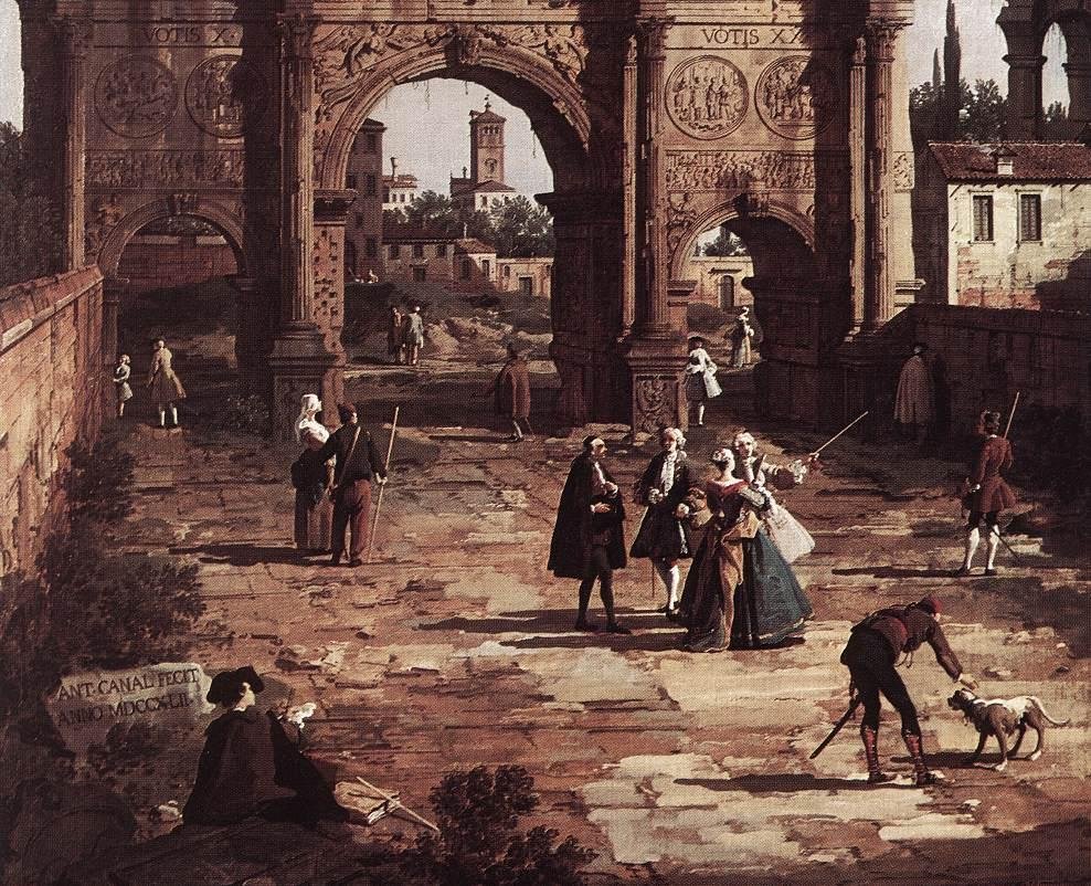 Roma by Giovanni Antonio Canal