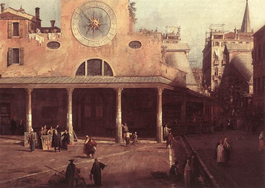 San Giacomo di Rialto by Giovanni Antonio Canal
