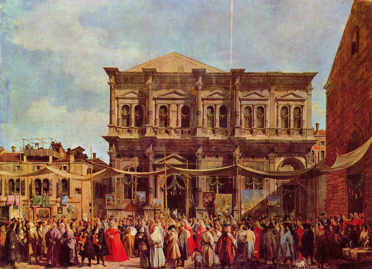 Aziz Roch Bayramı Günü by Giovanni Antonio Canal