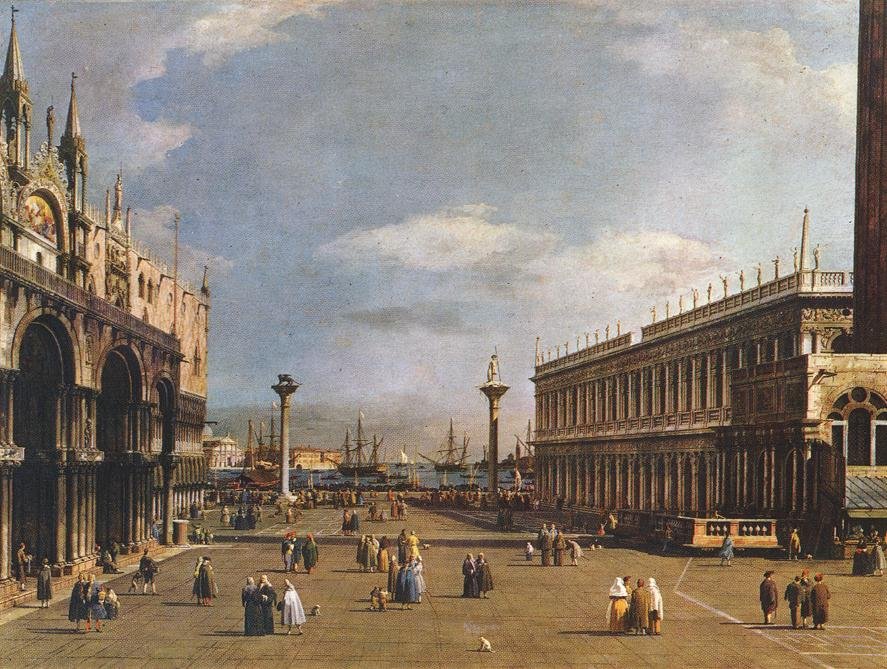 Piazzetta by Giovanni Antonio Canal