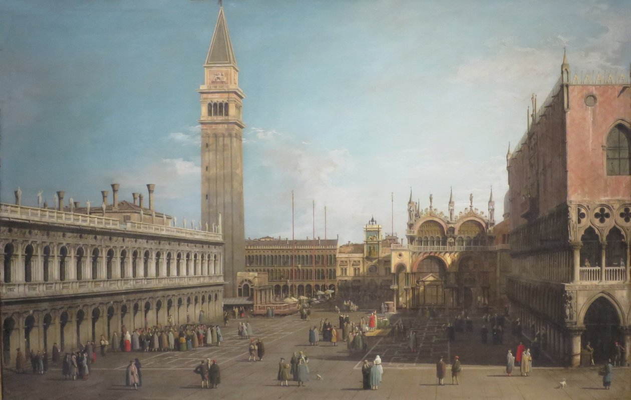 Piazzetta by Giovanni Antonio Canal