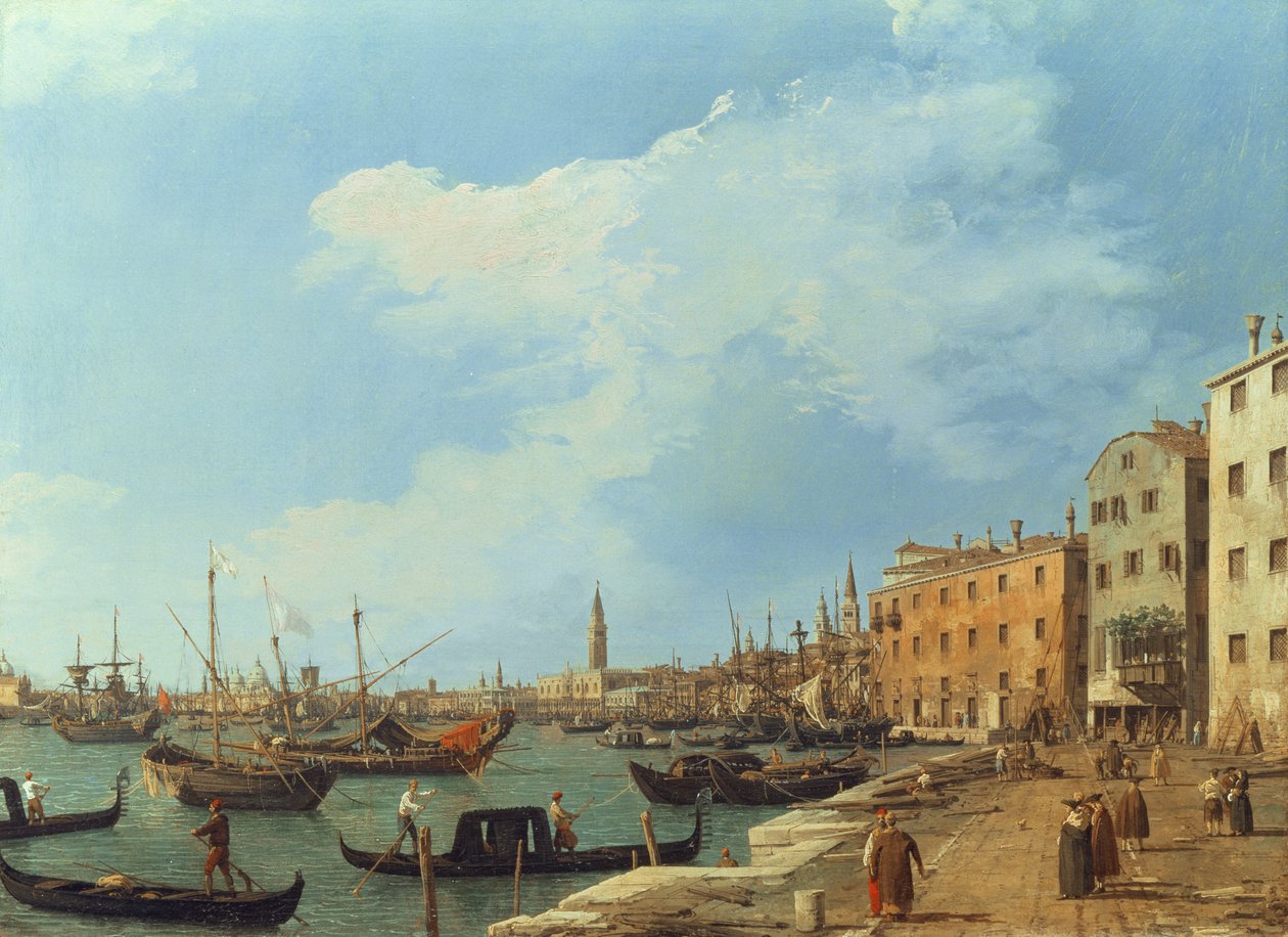 Riva Degli Schiavoni, 1724-30 by Giovanni Antonio Canal