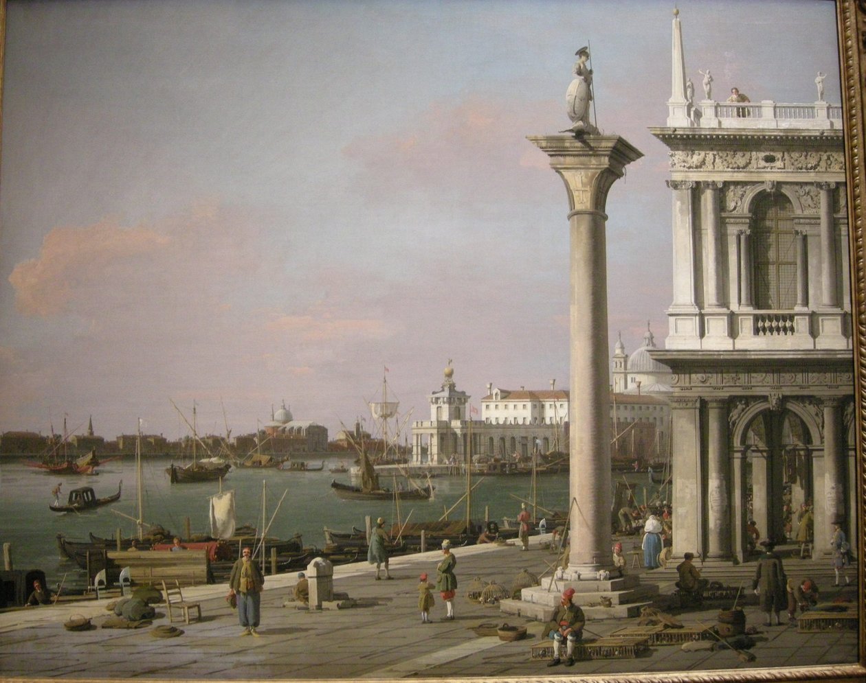 meydandan san marco havzası by Giovanni Antonio Canal