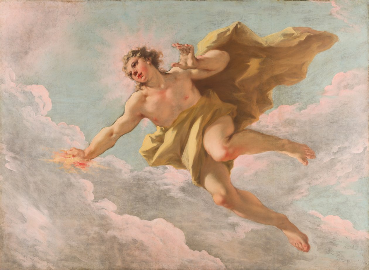Apollon by Giovanni Antonio Pellegrini