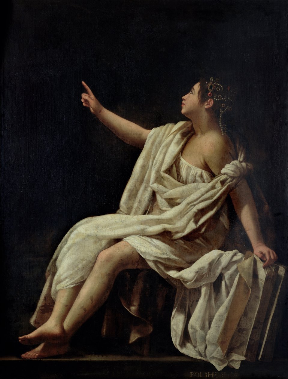 Polyhymnia, Lirik Şiirin İlham Perisi, 1620 by Giovanni Baglione