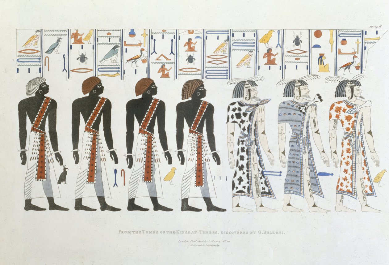 G. Belzoni tarafından keşfedilen Thebes