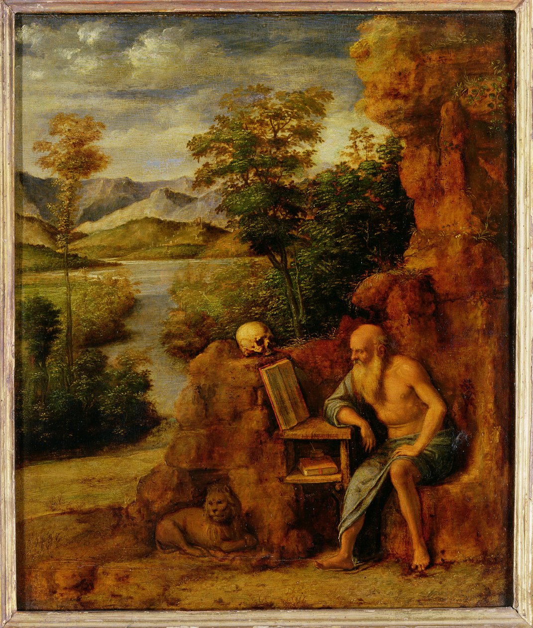 Aziz Jerome, c.1500 by Giovanni Battista Cima da Conegliano
