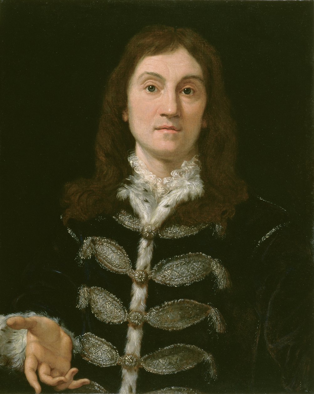Portrait of a Man, 1700  by Giovanni Battista Gaulli