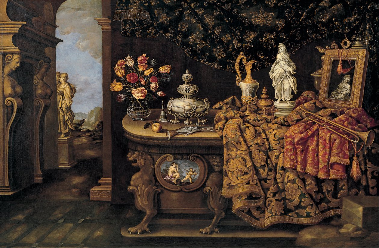 Beş duyu by Giovanni Battista Manerius
