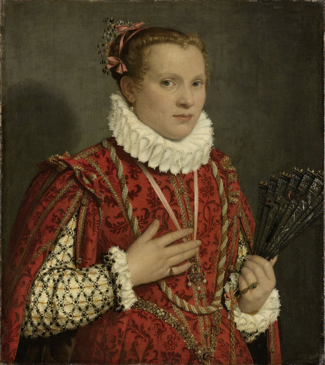 Genç Bir Kadının Portresi, 1560-78 by Giovanni Battista Moroni