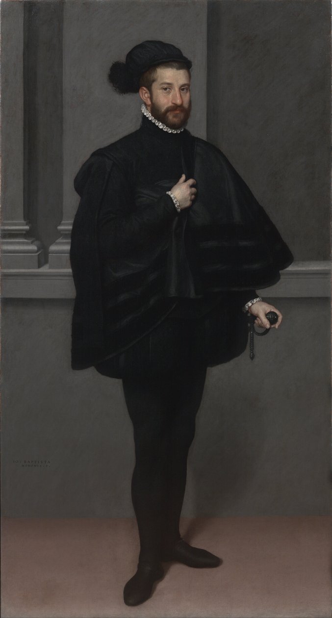 Siyahlı Şövalye by Giovanni Battista Moroni