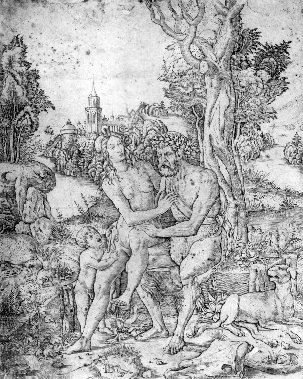 Faun ailesi, c.1510 by Giovanni Battista Palumba