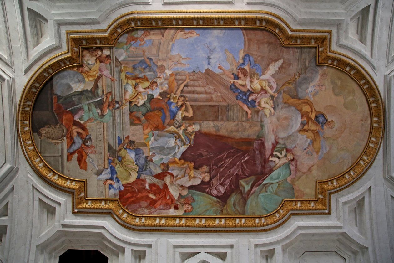 Zincirlerin Mucizesi ile nef tavan, 1706 by Giovanni Battista Parodi