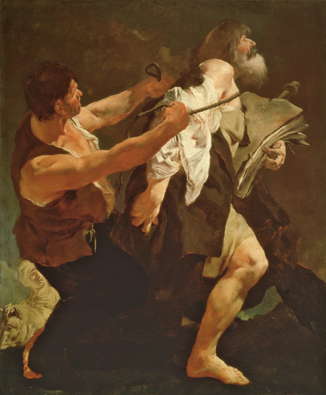 Aziz James Şehitliğe Yol Açtı, c.1722-3 by Giovanni Battista Piazzetta