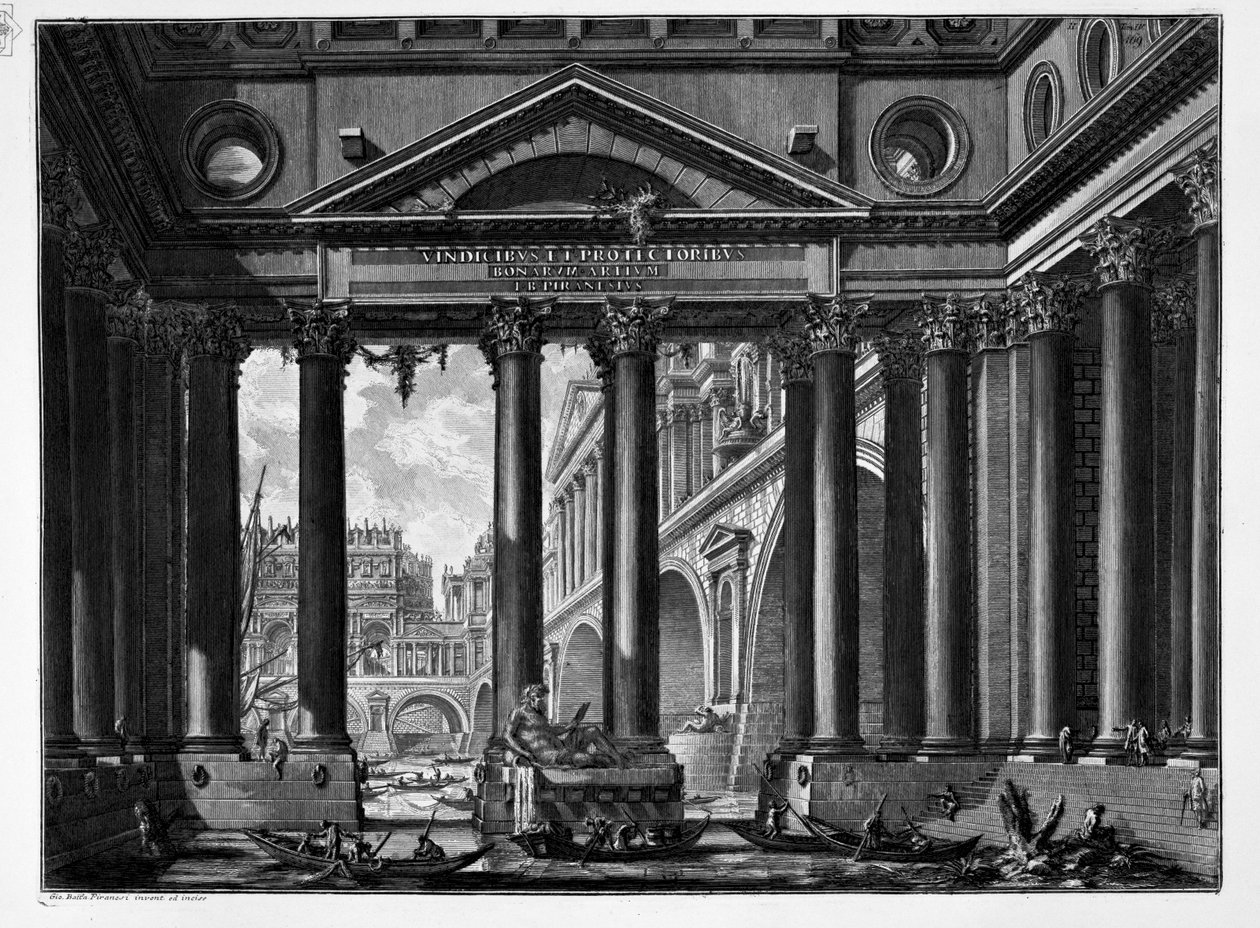 4 Vol için 2. cephe by Giovanni Battista Piranesi