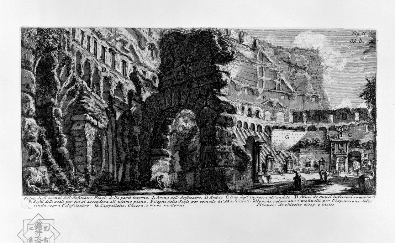 Kolezyum by Giovanni Battista Piranesi