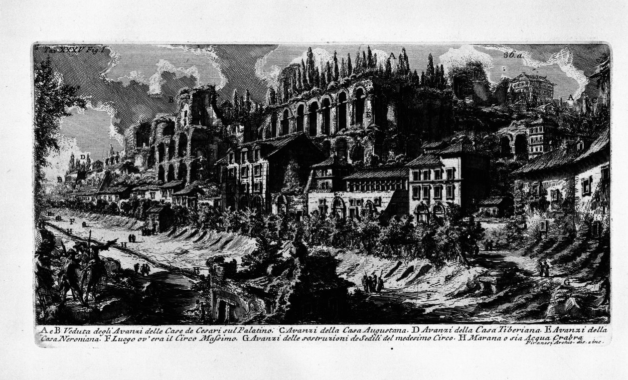 Augustana Evi by Giovanni Battista Piranesi