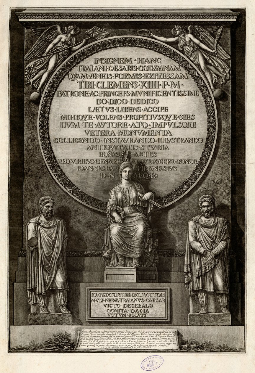 cephe parçası by Giovanni Battista Piranesi
