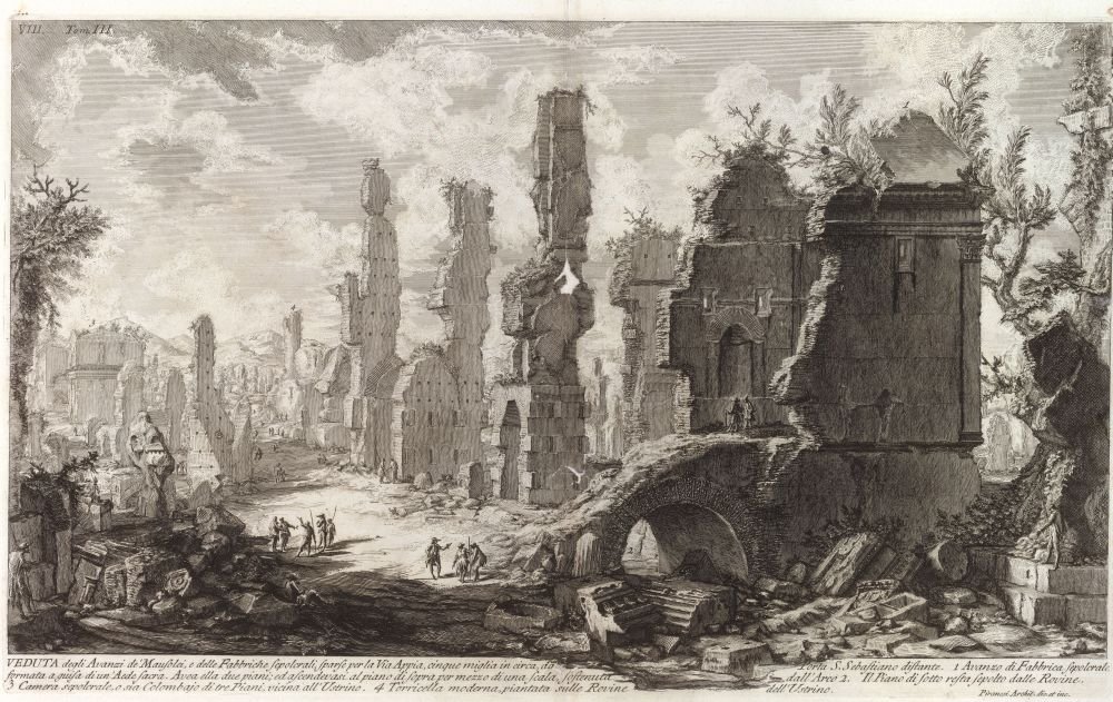 Roma Eski Eserleri, cilt III, [2. ön yüz] by Giovanni Battista Piranesi