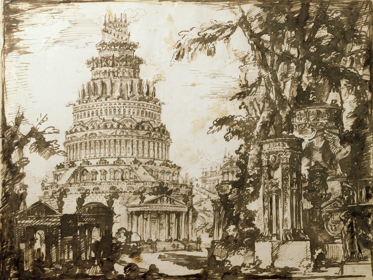 Neo-klasik Yapılar by Giovanni Battista Piranesi