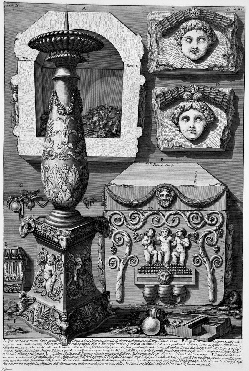 Konstantina Lahdi by Giovanni Battista Piranesi